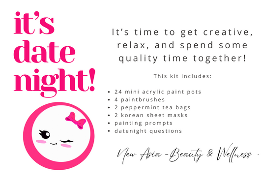 Date Night - Painting & Self-Care Set for Two