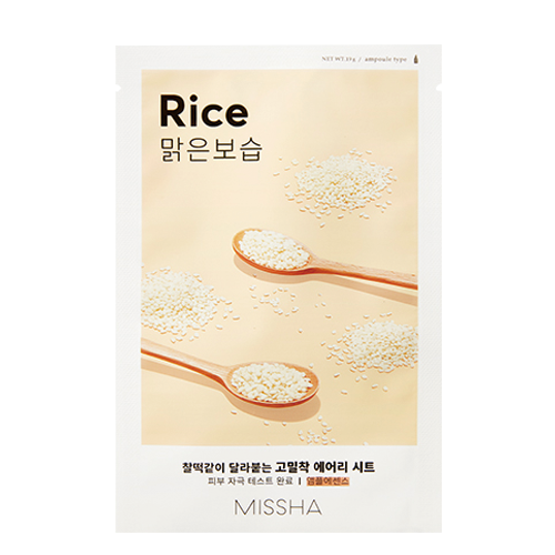 AIRY FIT SHEET MASK [RICE]